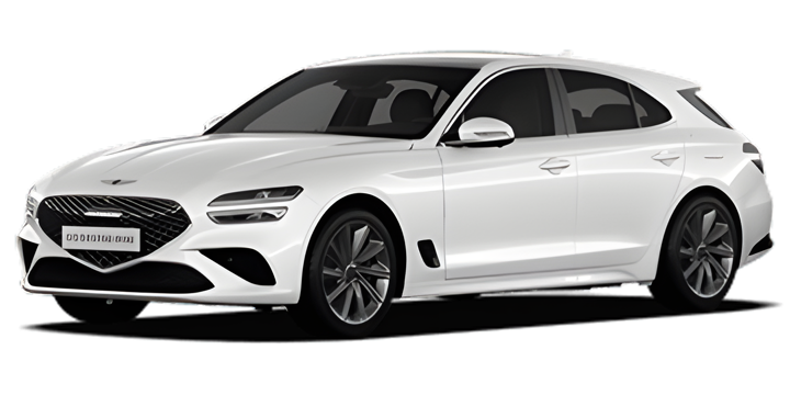 제네시스 G70 우유니 화이트(UYH) 외장 실차
