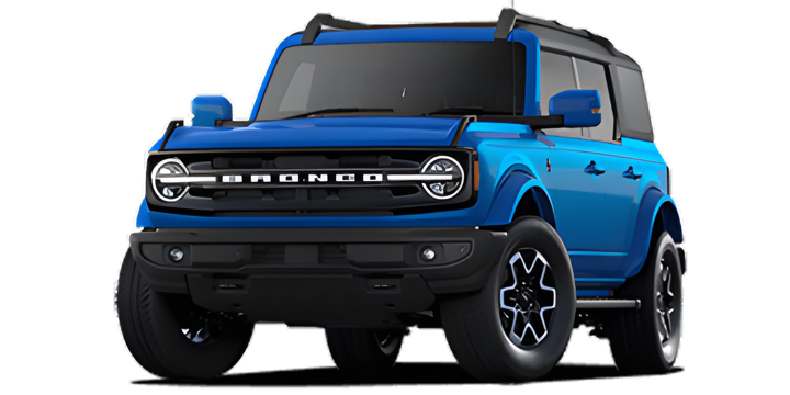 포드 브롱코 Velocity Blue Metallic