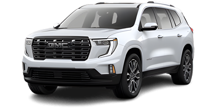 GMC 아카디아 Glacier White Tricoat 외장 실차