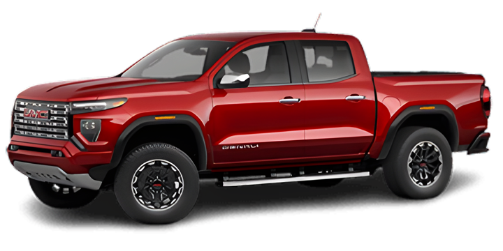 GMC 캐니언 Volcanic Red Tintcoat 외장 실차